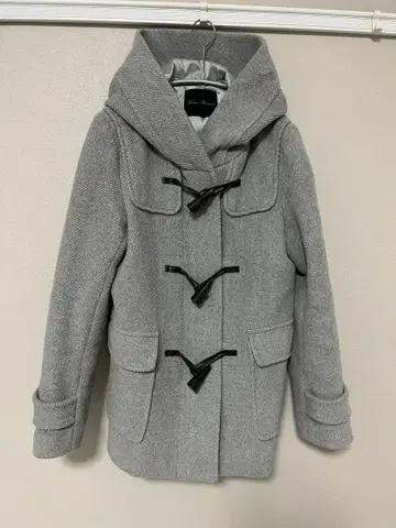 Urban Research 그레이 더플 코트