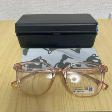 Zoff SUPER LIGHT 클리어 핑크 안경