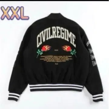 CIVILREGIME VARSITY LETTERMANS JACKET