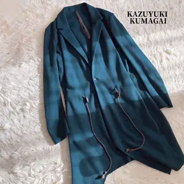 카즈유키 쿠마가이 캐시미어 울 코트