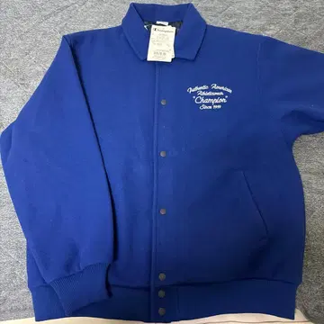 Champion 바시티 자켓 XL 로얄 블루