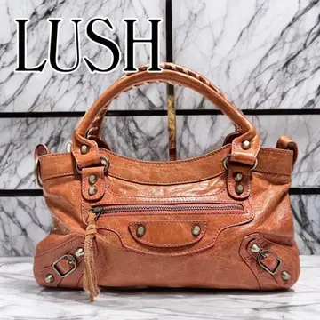 LUSH 가죽 미니 핸드백 Y2K 갸루 K-스타일