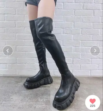 Jeffrey Campbell 디자인솔 싸이하이 부츠