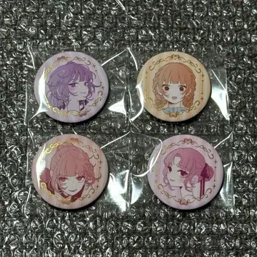 사랑하라 마법천사들이여 트레이딩 호일 캔뱃지 카츠라 오토기 세트