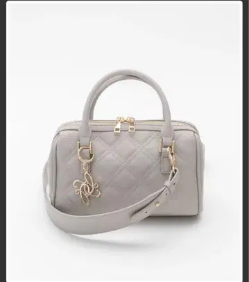 RANDA 퀼팅 2WAY 보스턴 백 그레이