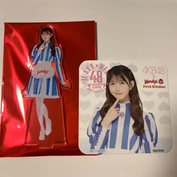AKB48 치바 에리 웬디스 콜라보 아크릴 스탠드 & 코스터