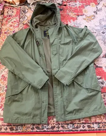 ALPHA INDUSTRIES 후드 부착 밀리터리 자켓 2XL