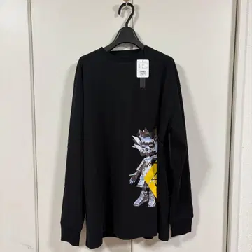 CRONOS 블랙 긴팔 티셔츠 M