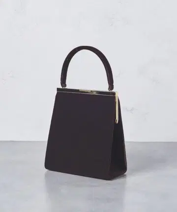 [ UNITED ARROWS ] UPFM 벨벳 클래스프 핸드백