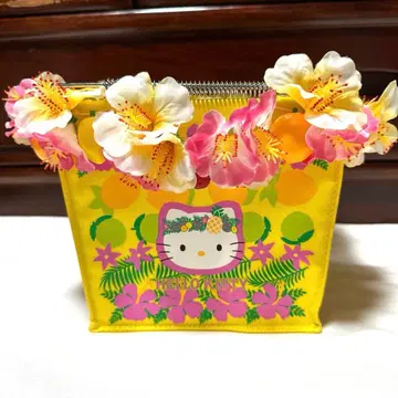 초레어품 헬로키티 트로피컬 후르츠 코스메틱 BOX 바스켓 소품함