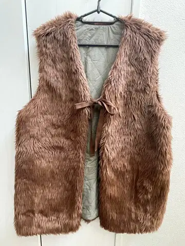 니코앤드 리버서블 퍼 베스트