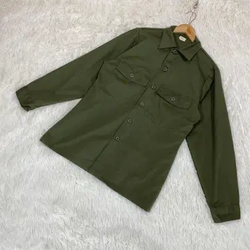 밀리터리 (15 1/2) DURA PRESS 유틸리티 셔츠