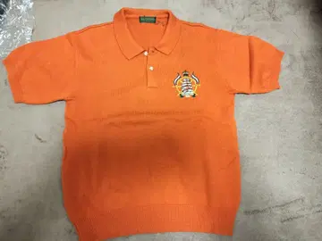 오렌지 피케 셔츠 KELENFORD 1834