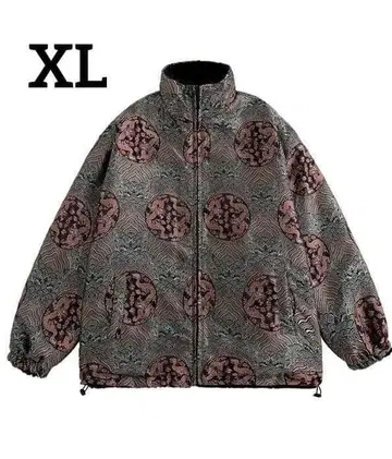퍼 블루종 자켓 리버서블 방한 가을/겨울 아이템 올 패턴 드래곤