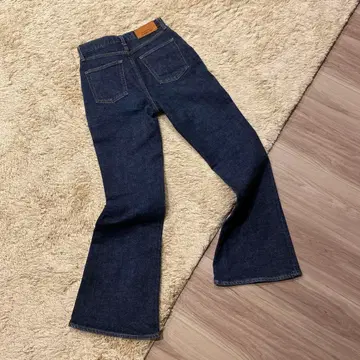 MOUSSY 다크 블루 부츠컷 데님