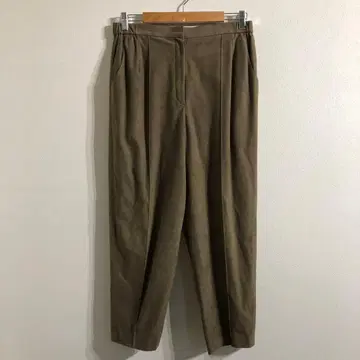 MERANGE 성숙 캐주얼 스웨이드 느낌 테이퍼드 하의 겨울/가을용