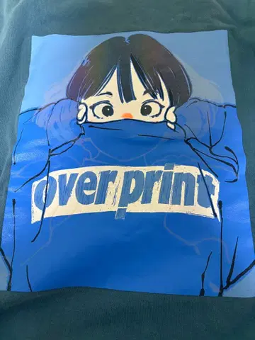 오버 프린트 맨투맨