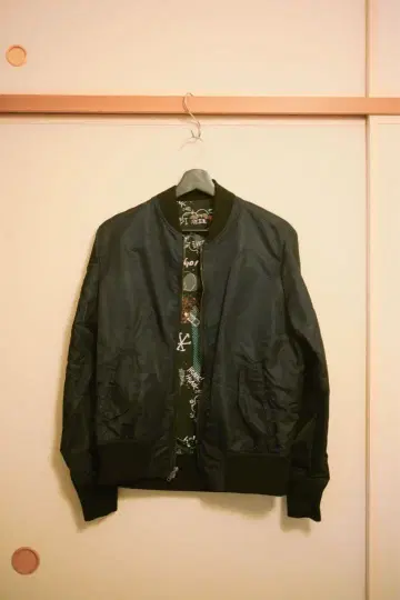 폴앤조 리버서블 블루종 MA-1 XS