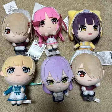 헤븐 번즈 레드 GIGO 마스코트 봉제 인형 6개