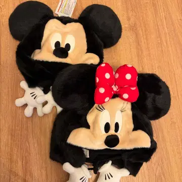 디즈니 팬캡 58cm 미키 미니 2세트