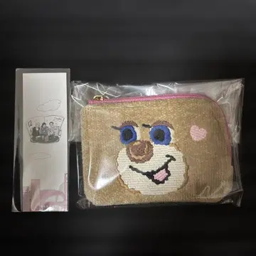 LOVERARY by FEILER 도업 테디걸 L자 파우치