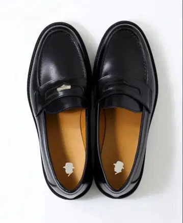 Tomo&co 블랙 가죽 로퍼 25cm