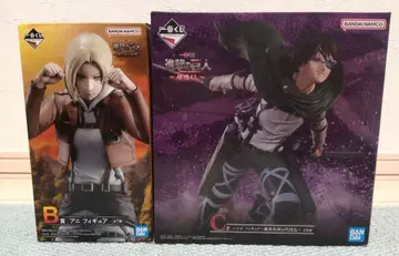 제일복권 진격의 거인 B상 애니 C상 한지 피규어 세트