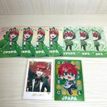 쟈파파 프리미엄 피치 파티! 폴라로이드풍 트레이딩 카드 9장