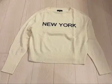 띠어리 니트 스웨터 NEW YORK