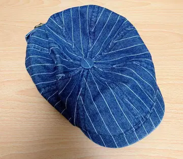 헌팅 캡 헌팅 빈티지 스트라이프 히코리 파랑