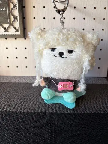 TXT 뿔바투 키링 용문 고양이 귀 니트 모자와 게임 컨트롤러 2종