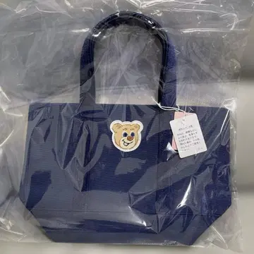 러브러리 바이 페이러 올드 테디 와펜 토트백 네이비 새상품
