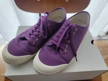 Spring Court 스프링 코트 퍼플 캔버스 스니커즈 G2