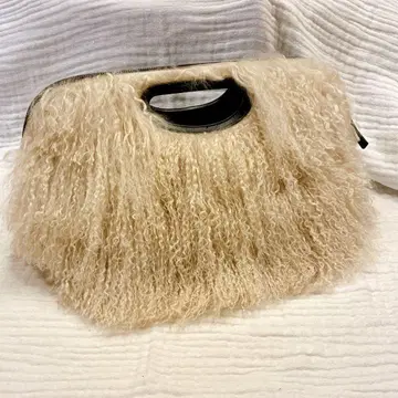 [ 새상품급 ] PELLICO ANELLI REVERSE 퍼 백 가죽 백