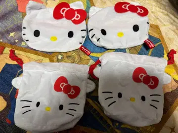 헬로키티 페이스 복조리 & 파우치 컬렉션 가챠가챠