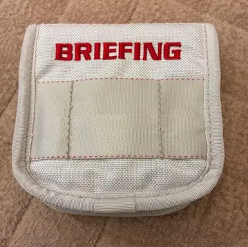 퍼터 커버 브리핑 BRIEFING 말렛 타입 화이트