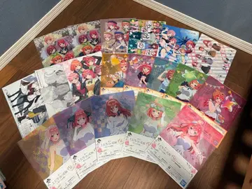 5등분의 신부 클리어 파일 세트 다섯 쌍둥이