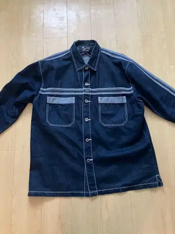 Kani Jeans 다크 블루 데님 자켓