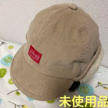맨해튼 포티지 코듀로이 파일럿 캡 미사용품 베이지