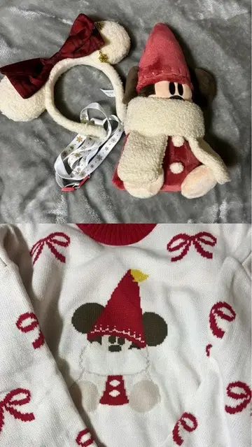 리루린린 2025 스웨터 머리띠 숄더백 3종 세트