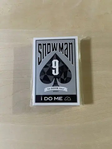 SnowMan 굿즈 카드놀이 미개봉