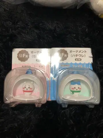 치이카와 (먼작귀) 하치와레 오너먼트 세트 에니마이 1번 복권