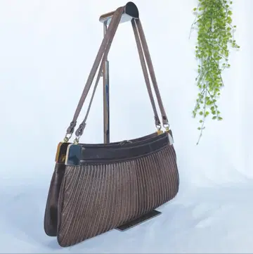 [클래시컬] 숄더 가능 포멀/파티용 백 브라운