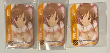 아이돌 마스터 신데렐라 걸즈 토토키 아이리 스퀘어 캔뱃지 마루카쿠 3개