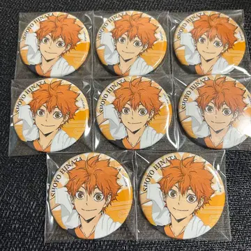 하이큐 극락탕 캔뱃지 히나타