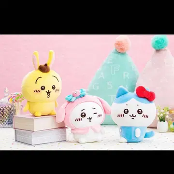 치이카와 (먼작귀) 산리오 캐릭터즈 봉제 인형 S 3개 세트