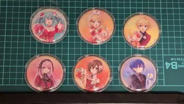 하츠네 미쿠 트레이딩 캔뱃지 전 6종