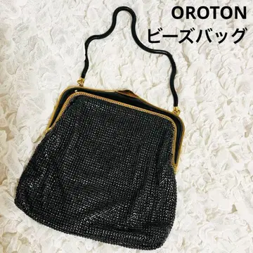 [새상품급] OROTON 호주 파티 백 블랙 메탈 OROTON 메쉬 블랙