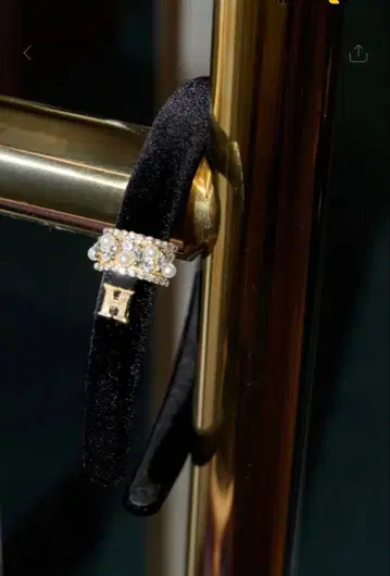 herlipto 크리스탈 참 헤어밴드