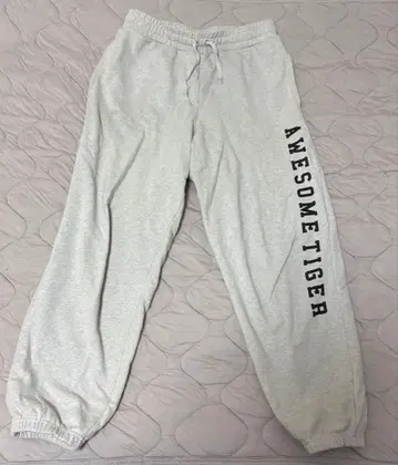 그라니프 오썸 타이거 쭈리 헤비 웨이트 스웨트 팬츠 남녀 공용 L